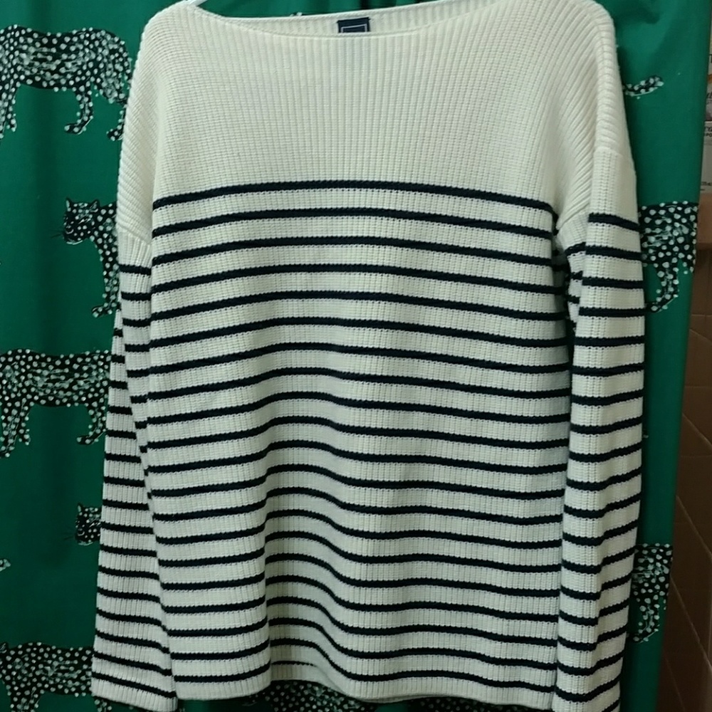 Never worn Gap Breton Stripe Mariner Sweater